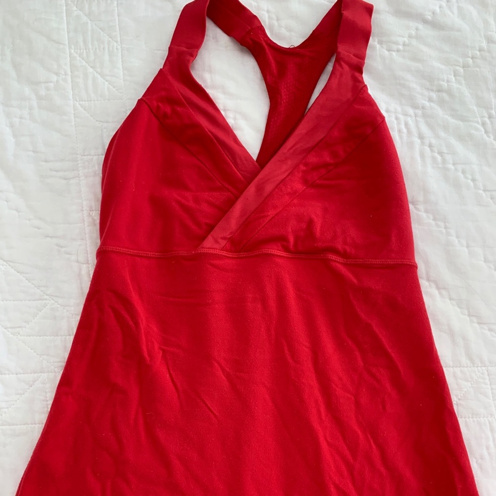 Lululemon Red Top